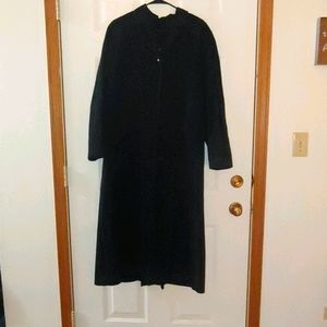 GUC Evan Piccone Wool Blnd Vintage Sz8 Trench Coat